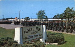 Graduating Company Of Basic Trainees Postcard