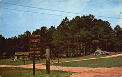 Family Camping Area, Indian Springs State Park Postcard