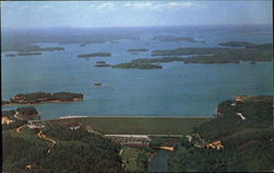 Beautiful Northeast Georgia Lake Lanier Postcard