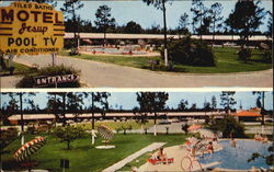 Motel Jesup, U. S. 301, 25, 82 Postcard