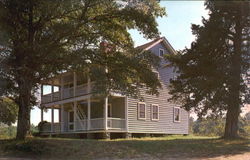 Home Built By The Congregational Missionary, Highway 225 Calhoun, GA Postcard Postcard