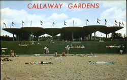 The Pavilion, Callaway Gardens Pine Mountain, GA Postcard Postcard