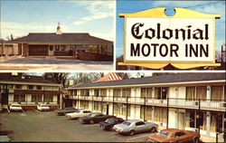 Colonial Motor Inn, Hwy. 441 Postcard