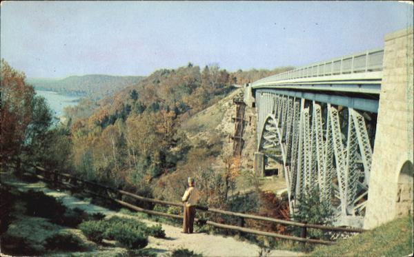 Cut River Bridge, U. S. 2 Saint Ignace Michigan
