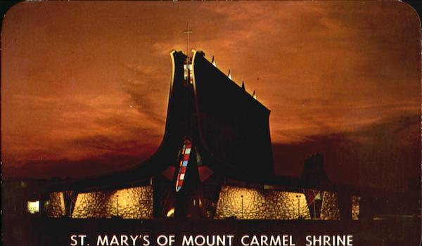 St. Mary's Of Mount Carmel Shrine Manistee Michigan