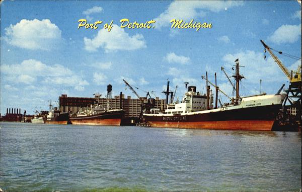 Port Of Detroit Michigan