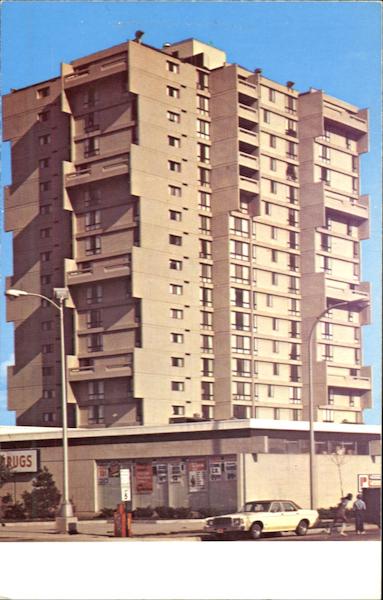 Elmwood Park Plaza, 750 Chene Street Detroit Michigan