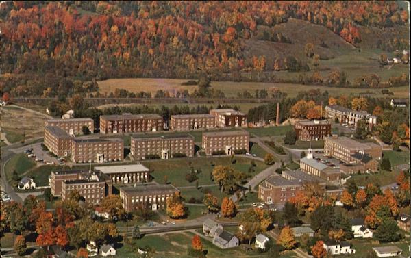 Aerial View Of Norwich University Northfield, VT