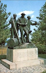 Lumberman's Monument Postcard