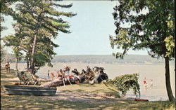 Higgins Lake State Park Postcard