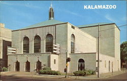 The Civic Auditorium Kalamazoo, MI Postcard Postcard