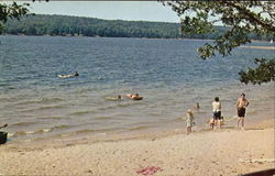 Otsego Lake State Park Postcard