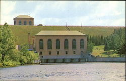 Hardy Dam Morley, MI Postcard Postcard