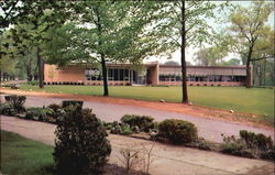 The Alumni Memorial Library, Saint Mary's College Postcard