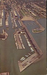 Miller Marina Inc.,, 24770 Jefferson Ave Postcard