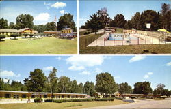 Blue Spruce Motel Postcard