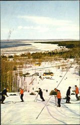 Mt. Mcsauba Charlevoix, MI Postcard Postcard
