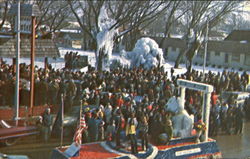 Crowning Of The Queen Port Austin, MI Postcard Postcard