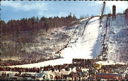 Pine Mountain Ski Jump Postcard