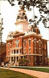 Central Hall Administration Building, Hillsdale College Postcard