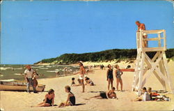 Muskegon State Park Michigan Postcard Postcard