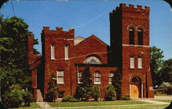 First Presbyterian Church Decatur, MI Postcard Postcard