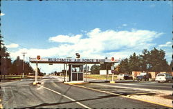Entrance To Wurtsmith Air Force Base Oscoda, MI Postcard Postcard