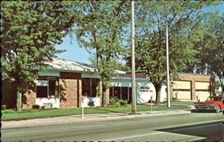 Oscoda Township Hall Michigan Postcard Postcard