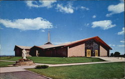 Sacred Heart Catholic Church Oscoda, MI Postcard Postcard