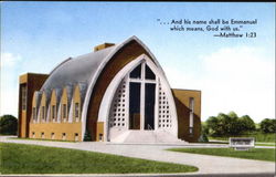 Northwest Emmanuel Ev. Lutheran Church, 23425 Lahser Rd Detroit, MI Postcard Postcard