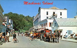 Mackinac Island Michigan Postcard Postcard