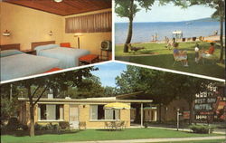 West Bay Motel, 837 E. Front St Traverse City, MI Postcard Postcard