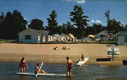 Blue Water Court, 1819 U. S. 31 N. Postcard