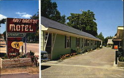 Bay Breeze Motel, 828 E. Front St. Postcard