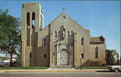 Church Of St. Brigid, Gordon St. At Ellesworth Postcard