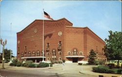 I.M.A. Auditorium Flint, MI Postcard Postcard