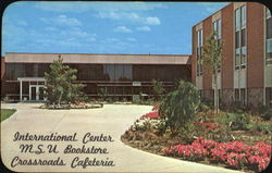 International Center MSU Bookstore Crossroads Cafeteria, Michigan State University East Lansing, MI Postcard Postcard