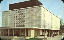 Lansing Public Library Michigan Postcard Postcard