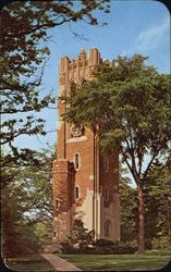 Beaumont Tower, Michigan State University Postcard