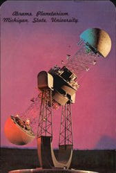 Abrams Planetarium, Michigan State University Postcard