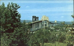 International Bridge, Sault Ste Sault Ste. Marie, MI Postcard Postcard