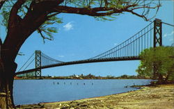 Ambassador Bridge Postcard