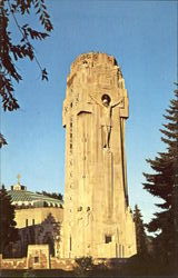The Crucifixion Tower Royal Oak, MI Postcard Postcard