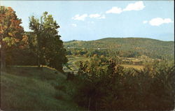 Scenic View Putney, VT Postcard Postcard