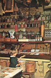Candy Counter Postcard