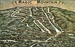 Magic Mountain Postcard