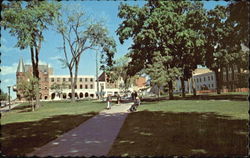 City Hall Park Burlington, VT Postcard Postcard