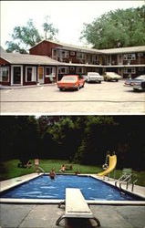 Mid-Town Motel, 107 West Main Street Bennington, VT Postcard 