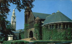 Chapel And Library, University of Vermont Postcard