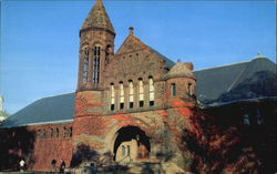 The Billings Library, College Row, University of Vermont Postcard